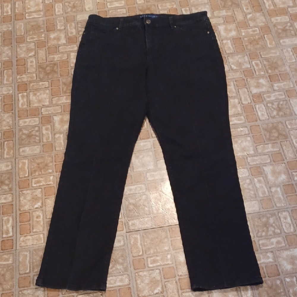 Bandolino Black Jeans Women's Size 14 Amy